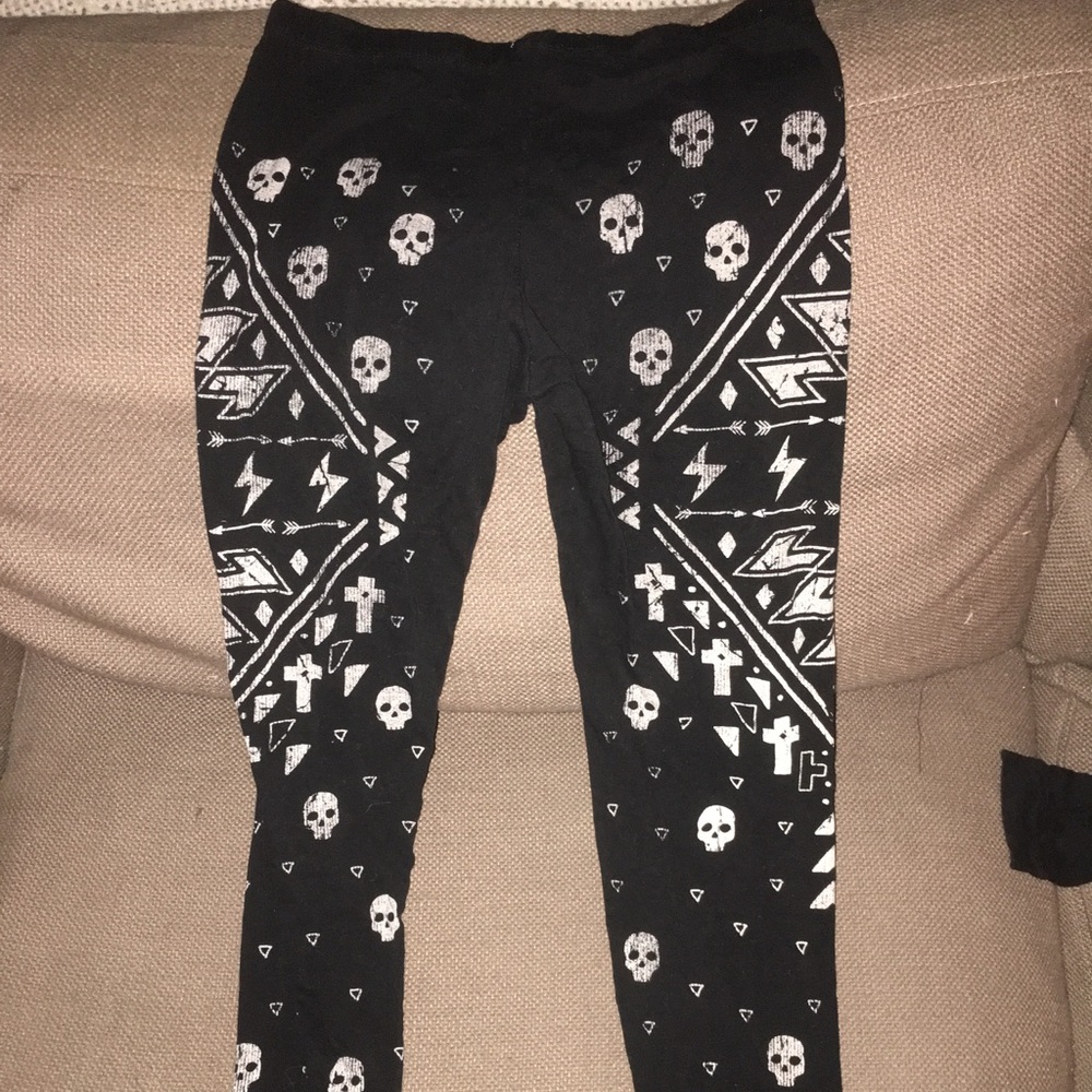 Skull leggings